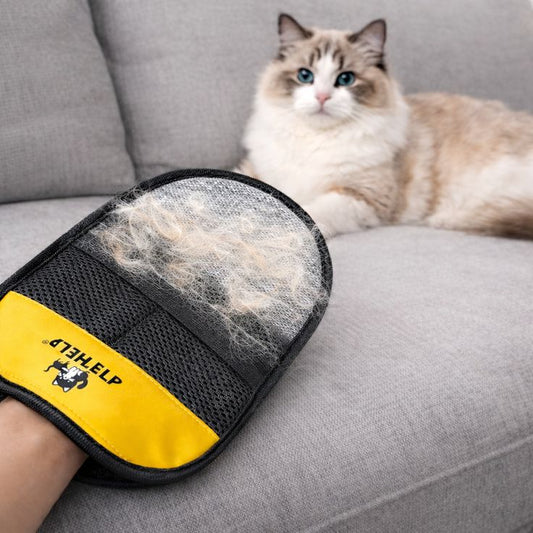 pet hair cleaning gloves